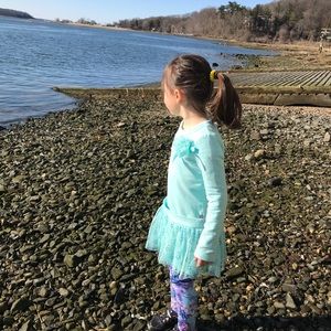 Blue shirt dress for kis❤️